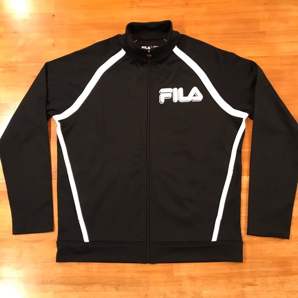 FILA Retro Logo Track Jacket - Picture 3 of 7